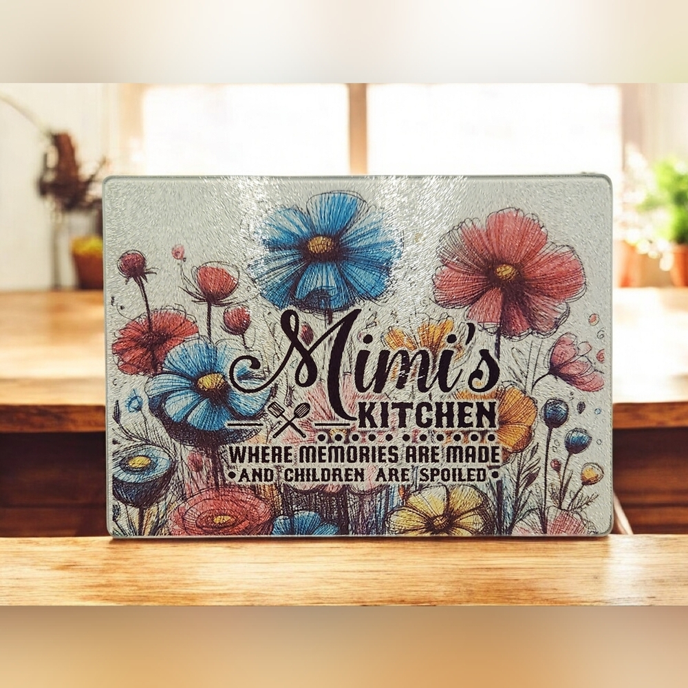 Cutting Board Hand Crafted. 8x11. Personalized. - Picture 5 of 8